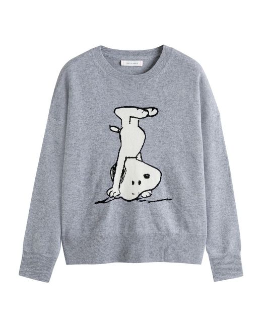 Chinti And Parker X Peanuts Wool-Cashmere Sweater