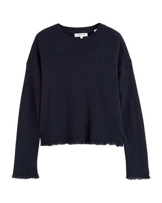 Chinti And Parker Wool-Cashmere Fringed Sweater