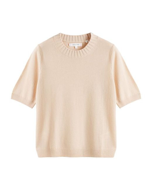 Chinti And Parker Wool-Cashmere Knit T-Shirt