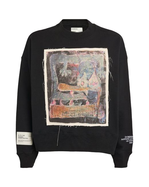Dom Rebel Abstract Frame Sweatshirt