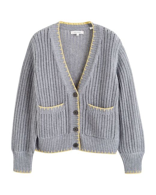 Chinti And Parker Wool-Cashmere V-Neck Cardigan