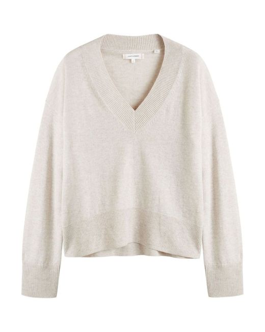 Chinti And Parker Wool-Cashmere V-Neck Sweater