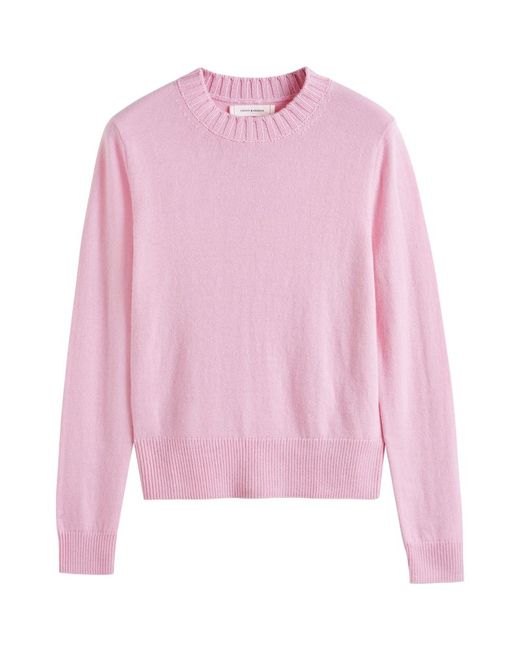 Chinti And Parker Wool-Cashmere Cropped Sporty Sweater