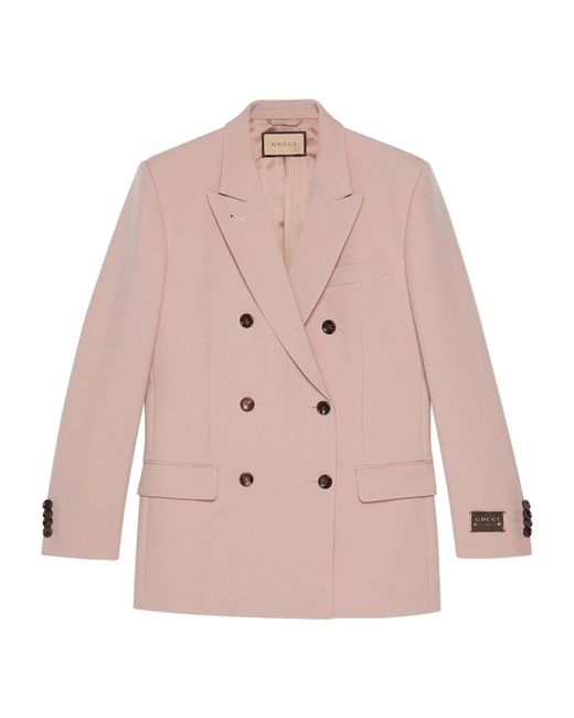 Gucci Wool Double-Breasted Blazer