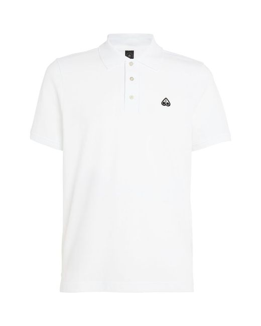 Moose Knuckles Logo Polo Shirt