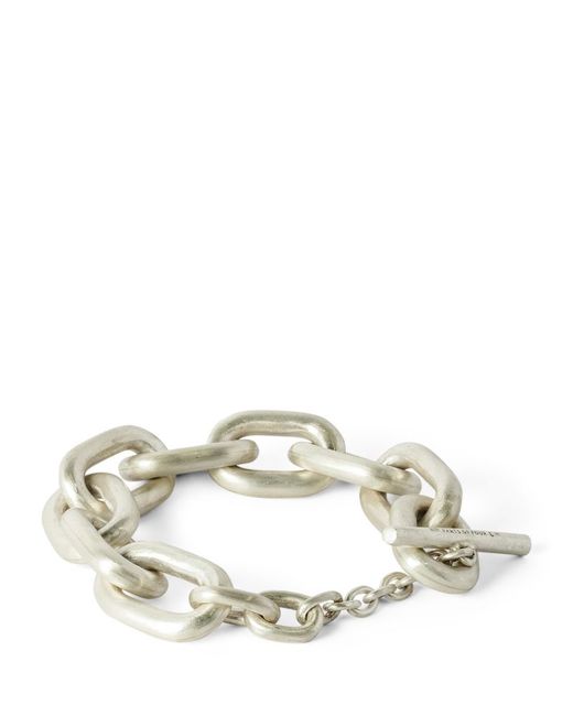 Parts Of Four Matte Sterling Small Link Toggle Bracelet