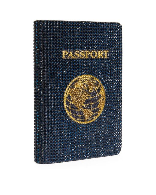Judith Leiber Embellished Passport Holder