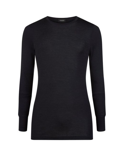 Hanro Woollen Silk Long Sleeve T-Shirt