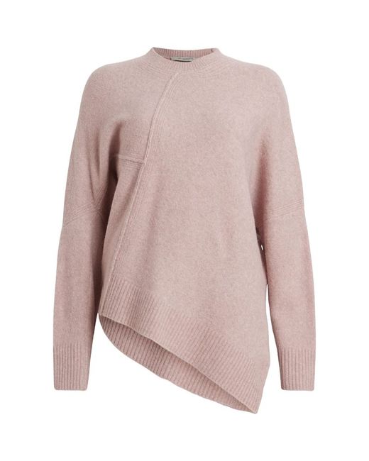 AllSaints Wool-Blend Lock Sweater
