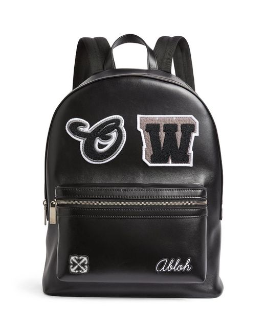 Off-White Varsity-Patch Backpack