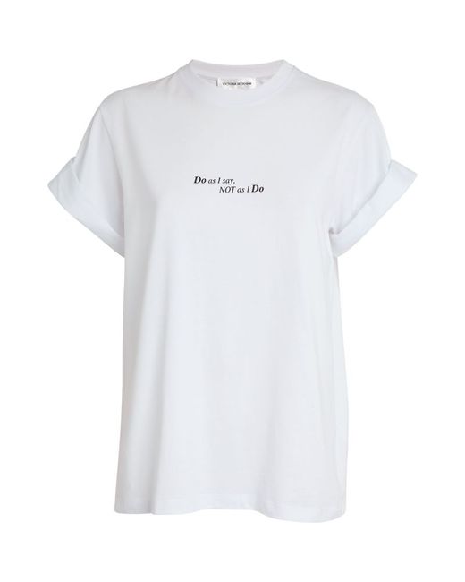 Victoria Beckham Graphic T-Shirt