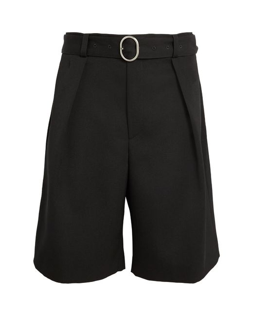 Jil Sander Belted Tailored Shorts