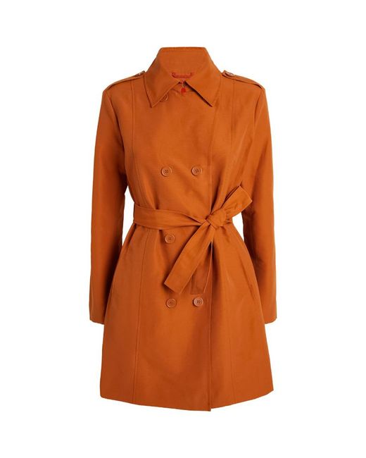 Max & Co . Cotton-Blend Trench Coat