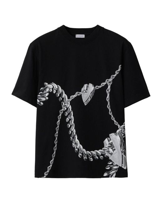 Burberry Printed Chain T-Shirt