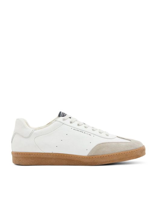 AllSaints Leather Leo Low-Top Sneakers