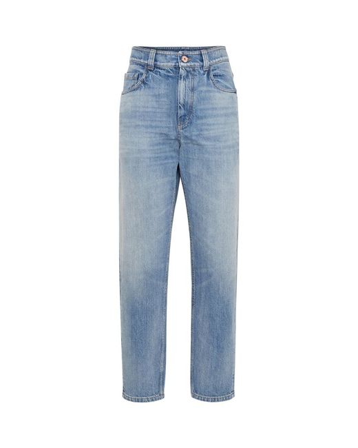 Brunello Cucinelli High-Rise Baggy Jeans