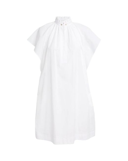 Max Mara Flutter-Sleeve Mini Dress