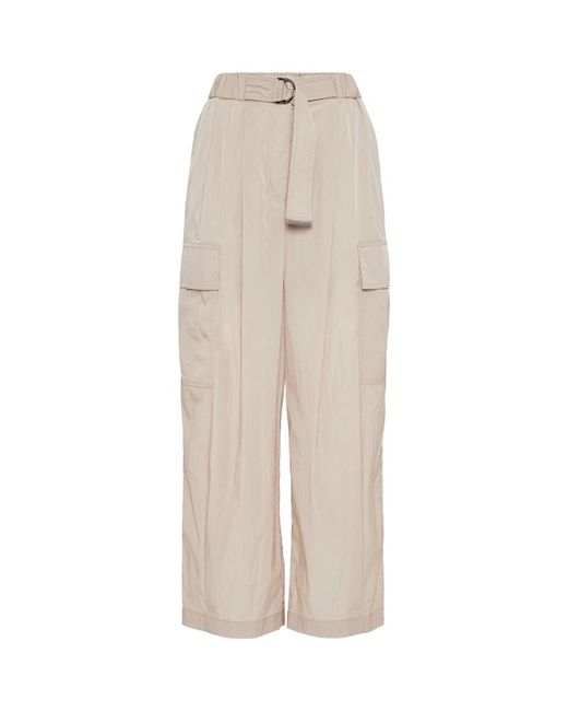Brunello Cucinelli Wrinkled Cargo Trousers