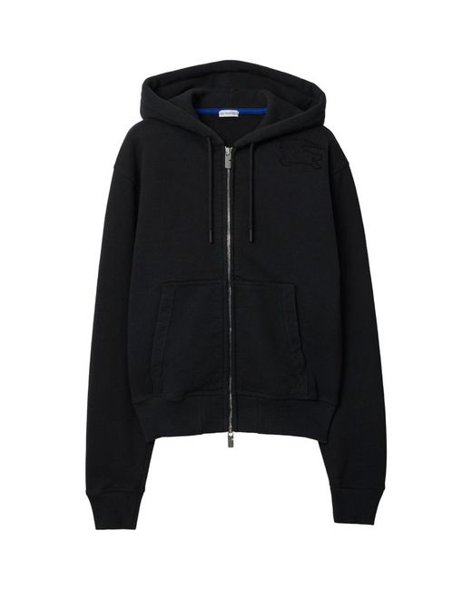 Burberry Oversized Embroidered Logo Hoodie