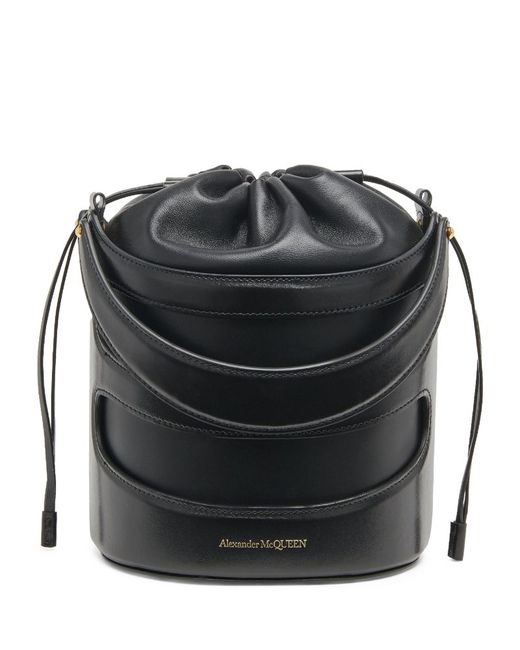 Alexander McQueen Top-Handle Bucket Bag