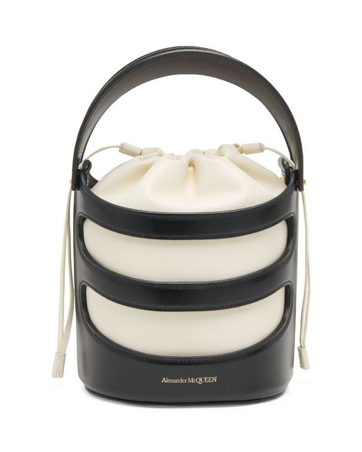 Alexander McQueen Top-Handle Bucket Bag