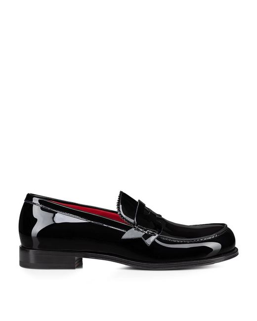 Christian Louboutin Mocloon Patent Leather Loafers