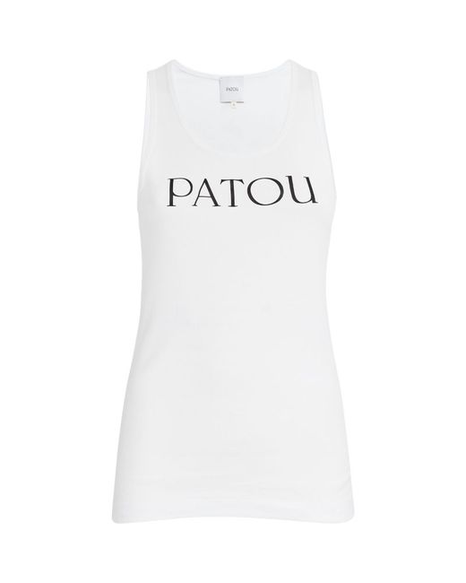 Patou Logo Iconic Tank Top
