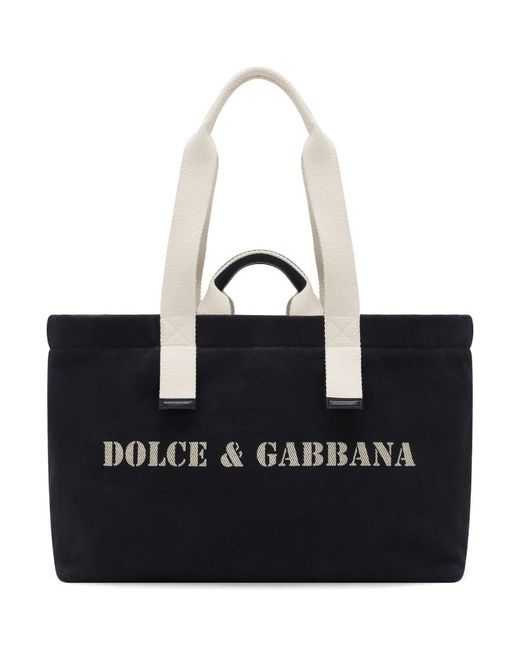 Dolce & Gabbana Large Logo Tote Bag