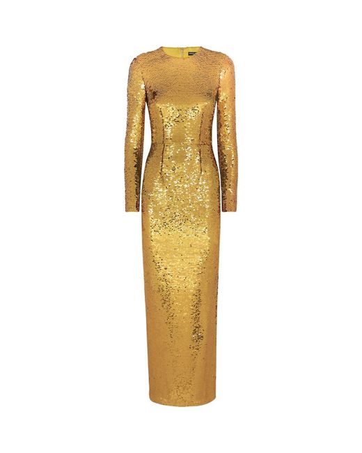 Dolce & Gabbana Sequin-Embellished Gown