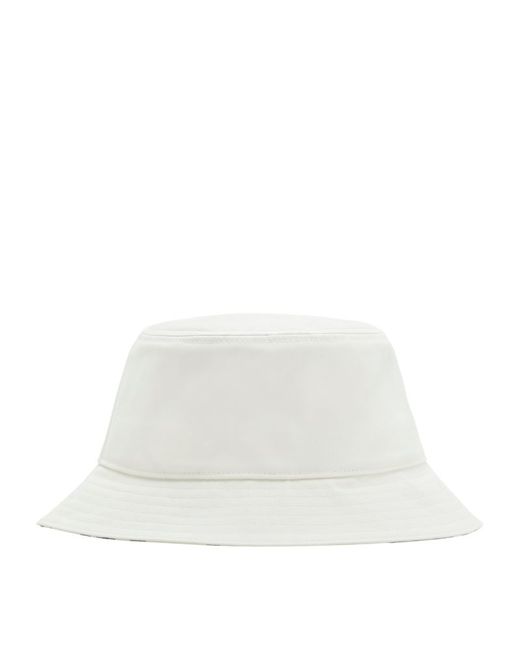 Burberry Embroidered-Ekd Bucket Hat