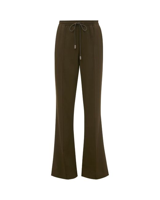 J.W.Anderson Stretch-Wool Drawstring Tailored Trousers