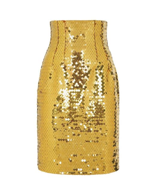 Dolce & Gabbana Sequinned Mini Skirt