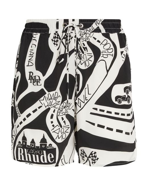 Rhude Strada Print Shorts