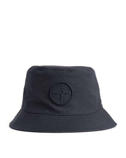 Stone Island Logo Bucket Hat