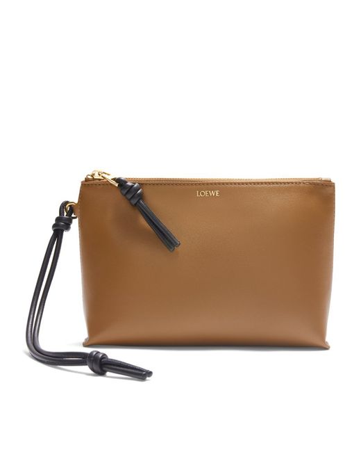 Loewe Leather Knot T Pouch