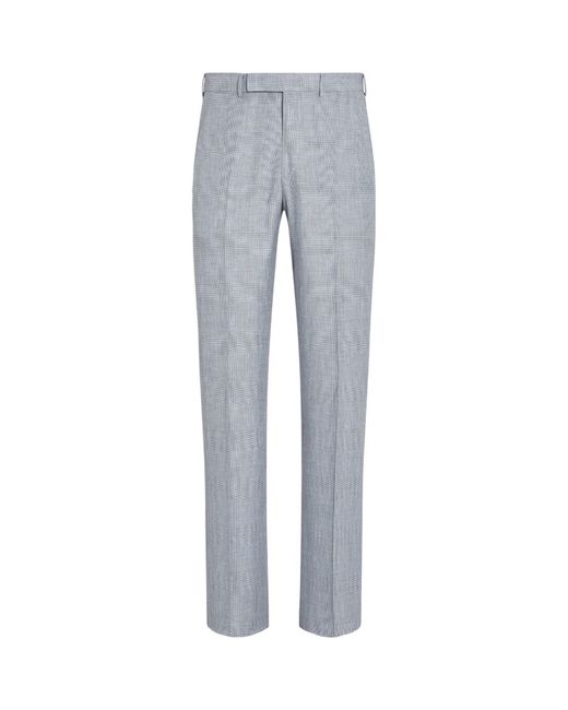 Z Zegna Prince Of Wales Check Trousers