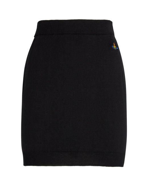 Vivienne Westwood Logo Bea Mini Skirt