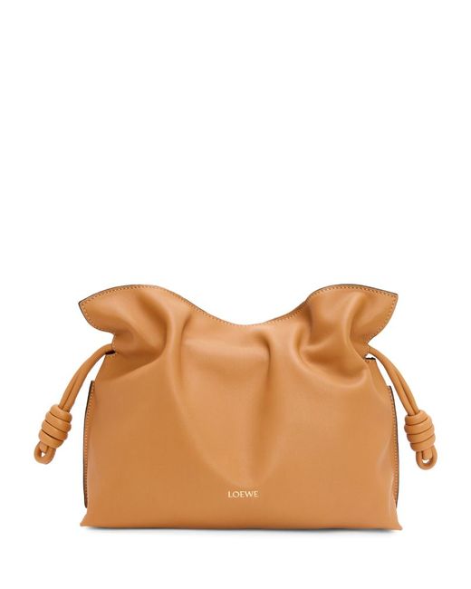 Loewe Medium Leather Flamenco Clutch Bag