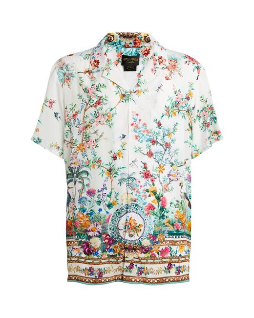 Camilla Floral Short-Sleeve Shirt