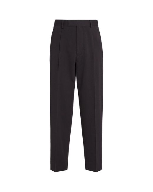 Z Zegna Cotton-Wool Trousers