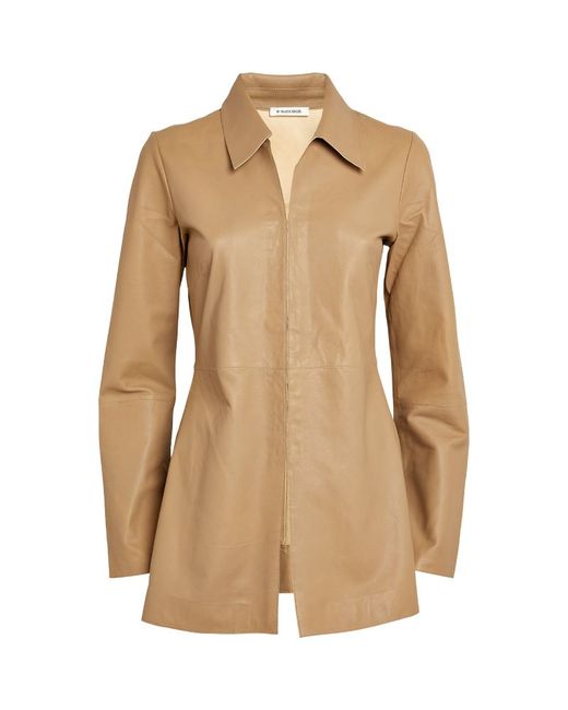 By Malene Birger Leather Alleys Shirt