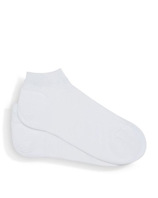 Z Zegna Cotton-Blend Ankle Socks