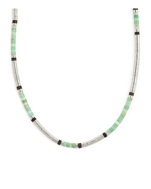 Maor Sterling And Chrysoprase Sonoran Necklace
