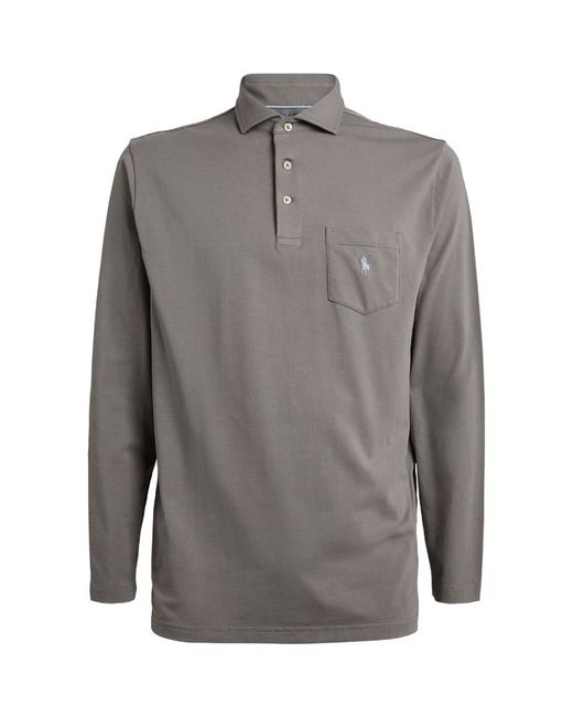 Polo Golf by Ralph Lauren Technical Long-Sleeve Polo Shirt