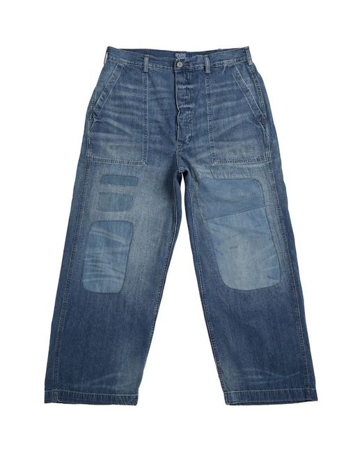 Polo Ralph Lauren Distressed Straight Jeans