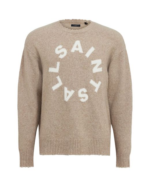 AllSaints Wool-Blend Taigo Sweater