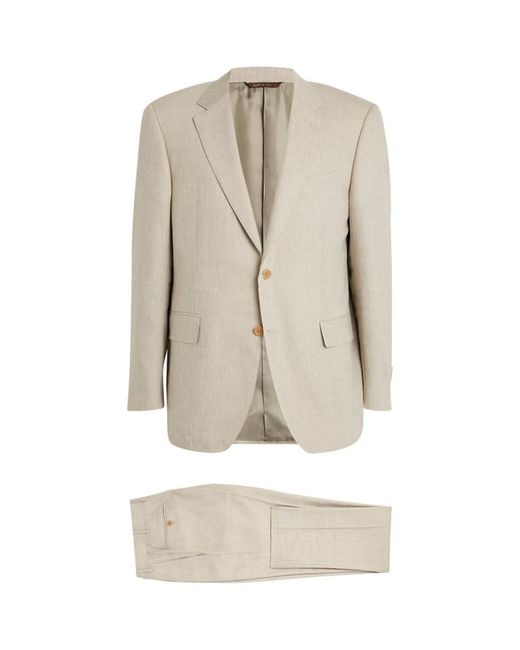Canali Linen-Wool Two-Piece Suit