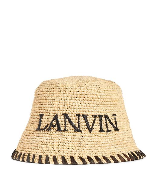 Lanvin Logo Bucket Hat