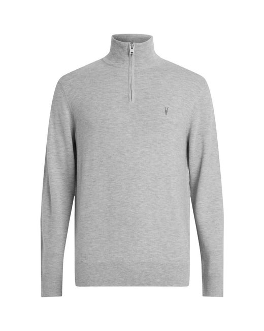 AllSaints Wool-Blend Kilburn Quarter-Zip Sweater