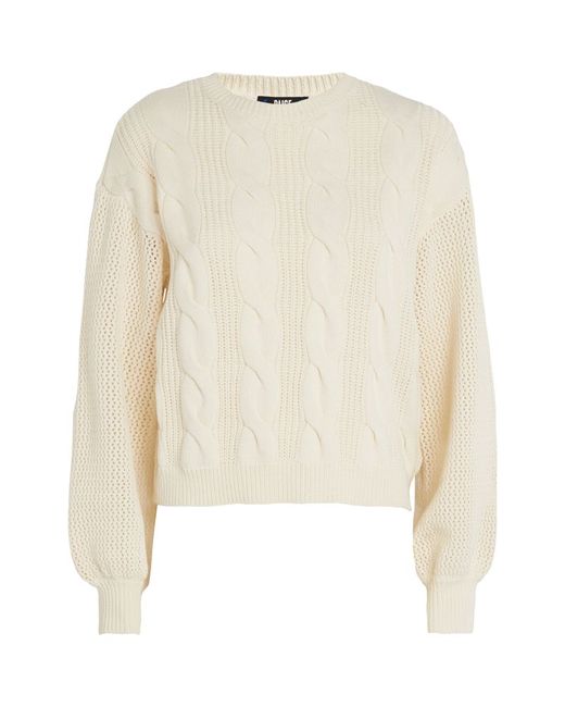 Paige Cable-Knit Osanne Sweater